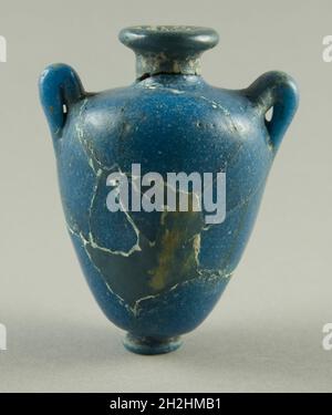 Vase, Ägypten, Neukönigzeit, Dynastie 19 (1292-1202 v. Chr.). Stockfoto