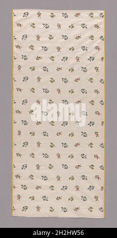 Panel (Dress Fabric), China, Qing-Dynastie (1644-1911), 1776/1800. Stockfoto