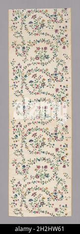 Panel (Dress Fabric), China, Qing-Dynastie (1644-1911), 1750/75. Stockfoto