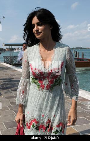 Die Schauspielerin Penelope Cruz kommt am 06. September 2017 auf die 75. Internationalen Filmfestspiele von Venedig in Venedig, Italien. (MVS) Stockfoto