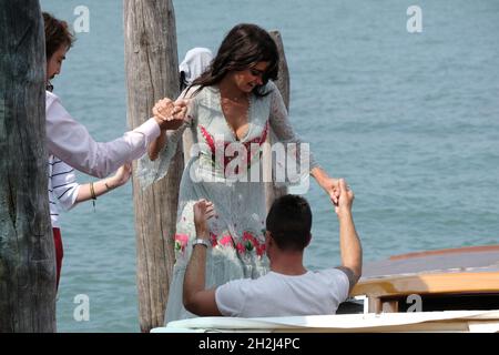 Die Schauspielerin Penelope Cruz kommt am 06. September 2017 auf die 75. Internationalen Filmfestspiele von Venedig in Venedig, Italien. (MVS) Stockfoto