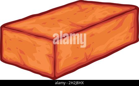 Brick-Vektorgrafik Stock Vektor