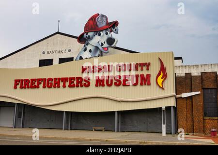 Das Nassau County Firefighters Museum befindet sich auf Long Island, New York, USA Stockfoto