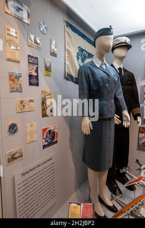 Das Cradle of Aviation Museum erinnert an die Geschichte der Flugerfolge von Long Island, New York, USA 2021 Stockfoto