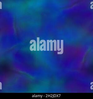 Regenbogen Raum gefärbt Aquarell Welle Textur Hintergrund. Nahtloses, tropisches, lebendiges 80er-Jahre-Boho-Muster. Für Retro-Hippie-Mode, Vintage bunt Stockfoto