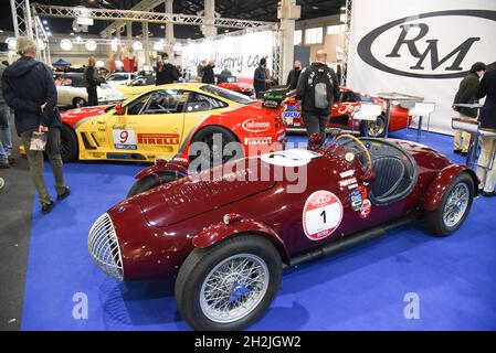 Padua, Italien. Oktober 2021. Inaugurazione Auto e Moto d'Epoca durante Inaugurazione Auto e Moto d'Epoca, Nachrichten in Padova, Italia, 22 ottobre 2021 Quelle: Independent Photo Agency/Alamy Live News Stockfoto