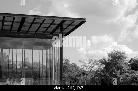 Bau im Park Arthur Thomas, Londrina, Brasilien Stockfoto