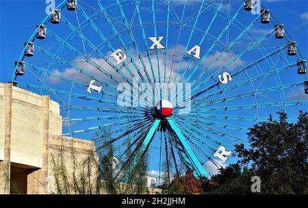 Texas State Fair Riesenrad Stockfoto