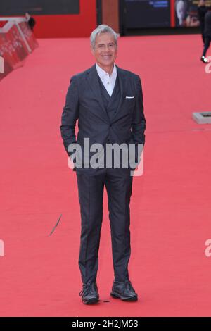 Rom, Italien. Oktober 2021. Rome Cinema Fest 2021, Film Fest, Roter Teppich Claudio Baglioni Kredit: Unabhängige Fotoagentur/Alamy Live News Stockfoto