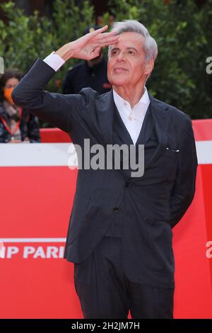 Rom, Italien. Oktober 2021. Rome Cinema Fest 2021, Film Fest, Roter Teppich Claudio Baglioni Kredit: Unabhängige Fotoagentur/Alamy Live News Stockfoto