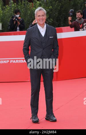 Rom, Italien. Oktober 2021. Rome Cinema Fest 2021, Film Fest, Roter Teppich Claudio Baglioni Kredit: Unabhängige Fotoagentur/Alamy Live News Stockfoto