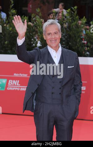 Rom, Italien. Oktober 2021. Rome Cinema Fest 2021, Film Fest, Roter Teppich Claudio Baglioni Kredit: Unabhängige Fotoagentur/Alamy Live News Stockfoto