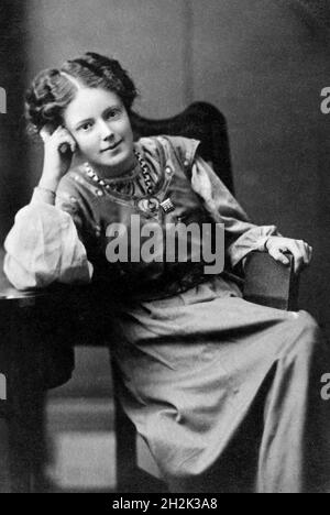 Suffragetten. Foto von Mary Gawthorpe (1881-1973), 1909 Stockfoto