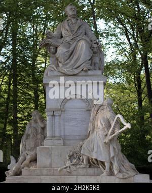 Richard-Wagner-Denkmal Stockfoto