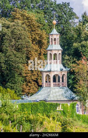 Drachenhaus Drachenhaus im Sanssouci Park in Potsdam, Deutschland Stockfoto