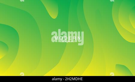 Moderner Hipster futuristischer grafischer abstrakter Hintergrund. Hintergrund in Verlaufsfarbe mit einfachem Muster. Vektor abstrakt Hintergrund Textur Design, brigh Stock Vektor