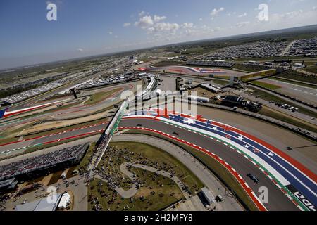 Austin, USA. 22. Okt, 2021. Illustration, Ambiente, Landschaft, paysage, Während des Formel 1 Aramco United States Grand Prix 2021, 17. Runde der 2021 FIA Formel 1 Weltmeisterschaft vom 21. Bis 24. Oktober 2021 auf dem Circuit of the Americas, in Austin, Texas, USA - Foto: Dppi/DPPI/LiveMedia Kredit: Independent Photo Agency/Alamy Live News Stockfoto