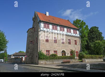 Haus, Rathofstraße, Bad Sooden-Allendorf, Hessen, Deutschland Stockfoto