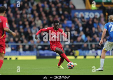 Liverpool, Großbritannien. Oktober 2021. ISMALIA SARR, WATFORD FC, 2021 Quelle: Allstar Picture Library Ltd/Alamy Live News Stockfoto