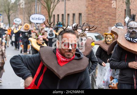 Aachen - Eilendorf: Umzug am Karnevals Sonntag 2019 Stockfoto