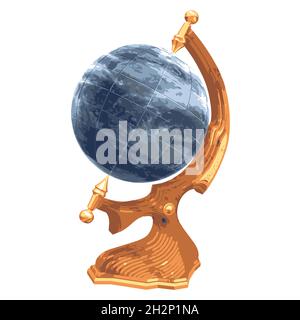 Globus. Schulweltball. Vektorgrafik eps-10 Stock Vektor