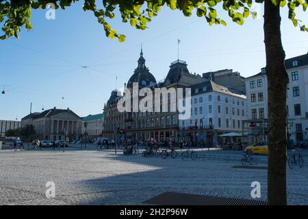 Kopenhagen, Dänemark - 02 Sep 2021: Magasin du Nord, berühmtes modisches Kaufhaus in einem historischen Gebäude Stockfoto