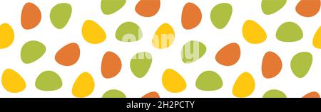 Vektor nahtlose einfache bunte Muster. Stock Vektor