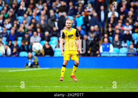 Hillsborough, Sheffield, England - 23. Oktober 2021 Lewis Fiorini (19) von Lincoln während des Spiels Sheffield Mittwoch gegen Lincoln City, Sky Bet League One, 2021/22, Hillsborough, Sheffield, England - 23. Oktober 2021, Credit: Arthur Haigh/WhiteRoseFotos/Alamy Live News Stockfoto