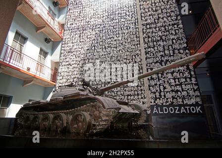 Budapest, Terror-Haus, Terror Háza, in der Andrássy Straße, Europa, Ungarn, Budapest, Terror House, Andrássy Straße Stockfoto