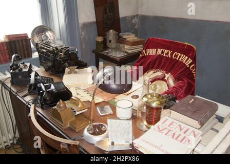 Budapest, Terror-Haus, Terror Háza, in der Andrássy Straße, Europa, Ungarn, Budapest, Terror House, Andrássy Straße Stockfoto