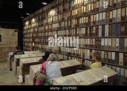 Budapest, Terror-Haus, Terror Háza, in der Andrássy Straße, Europa, Ungarn, Budapest, Terror House, Andrássy Straße Stockfoto