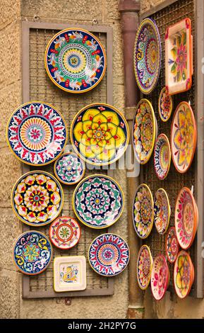 Handgemachte Keramik in orvieto Stockfoto