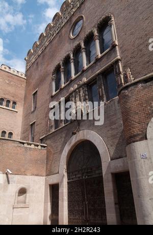 Ungarn, Budapest, Synagoge in der Kacinczy Straße, A Kacinczy utca Zsinagóga, | Ungarn, Budapest, die Synagoge in der Kacinczy Street, A Kacinczy utca Zsin Stockfoto