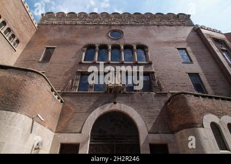 Ungarn, Budapest, Synagoge in der Kacinczy Straße, A Kacinczy utca Zsinagóga, | Ungarn, Budapest, die Synagoge in der Kacinczy Street, A Kacinczy utca Zsin Stockfoto