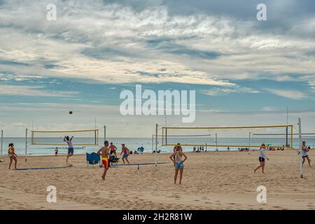 San Juan Beach in der spanischen Stadt Alicante, Valencia, Spanien, Europa Stockfoto