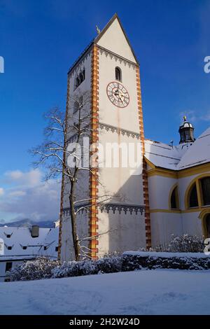 St. Mang Basilika und ehemaliges Kloster Stockfoto