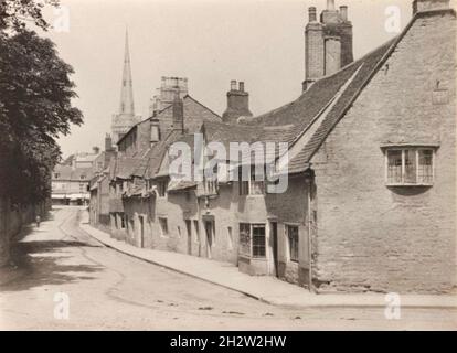 Godfrey Bingley - Foto von alten Häusern in Oundle, Northamptonshire, England Stockfoto