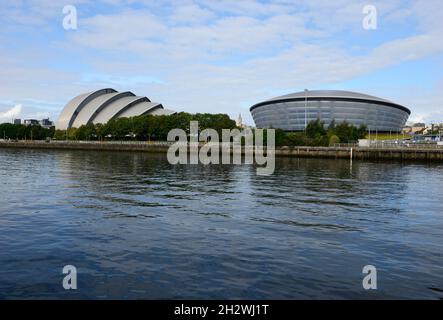 Das Scottish Event Camus in Glasgow, Schottland, ist der Veranstaltungsort für die hochrangigen Klimakonferenzen der UNFCCC COP 26 im November 2021. Stockfoto
