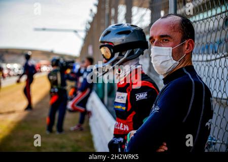 Kubica Robert (pol), Team WRT, Orica 07 - Gibson, Portrait während der 2021 4 Stunden von Portimao, 5. Lauf der 2021 European Le Mans Series, vom 21. Bis 24. Oktober 2021 auf dem Algarve International Circuit, in Portimao, Portugal - Foto Paulo Maria / DPPI Stockfoto