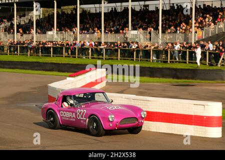 Oktober 2021 - Rennen beim Goodwood Members Meeting 78 Stockfoto