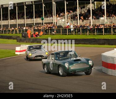 Oktober 2021 - Rennen beim Goodwood Members Meeting 78 Stockfoto