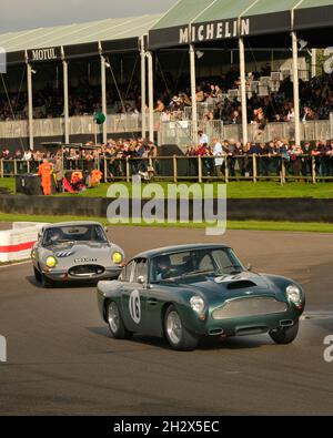 Oktober 2021 - Rennen beim Goodwood Members Meeting 78 Stockfoto