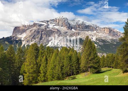 Tofana, Tofano oder Le Tofane gruppe, Dolomiten, Italien Stockfoto