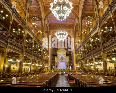 Dohány Straße Synagoge Stockfoto