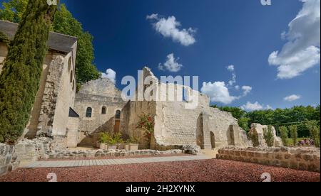 FRANKREICH. INDRE-ET-LOIRE (37) DAS PRIORY LA RICHE SAINT-COSME IST EINE STIFTUNG DES KAPITELS ST. MARTIN OF TOURS, GEGRÜNDET VOM JAHR 1000 BIS 17 Stockfoto