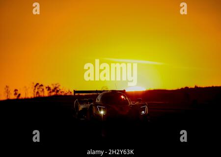 Ambiance Race Sonnenuntergang während der 6. Runde des Michelin Le Mans Cup, vom 21. Bis 24. Oktober 2021 auf dem Algarve International Circuit, in Portimao, Portugal - Foto Paulo Maria / DPPI Stockfoto