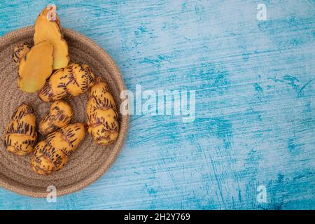 OCA, Knolle, die in der peruanischen Küche verwendet wird Stockfoto