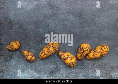 OCA, Knolle, die in der peruanischen Küche verwendet wird Stockfoto