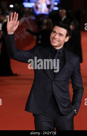 Rome Cinema Fest 2021, Film Fest, Roter Teppich Film 'Eternals'. Im Bild: Richard Madden Stockfoto