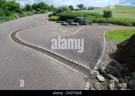 Nationaler Botanischer Garten von Wales Stockfoto